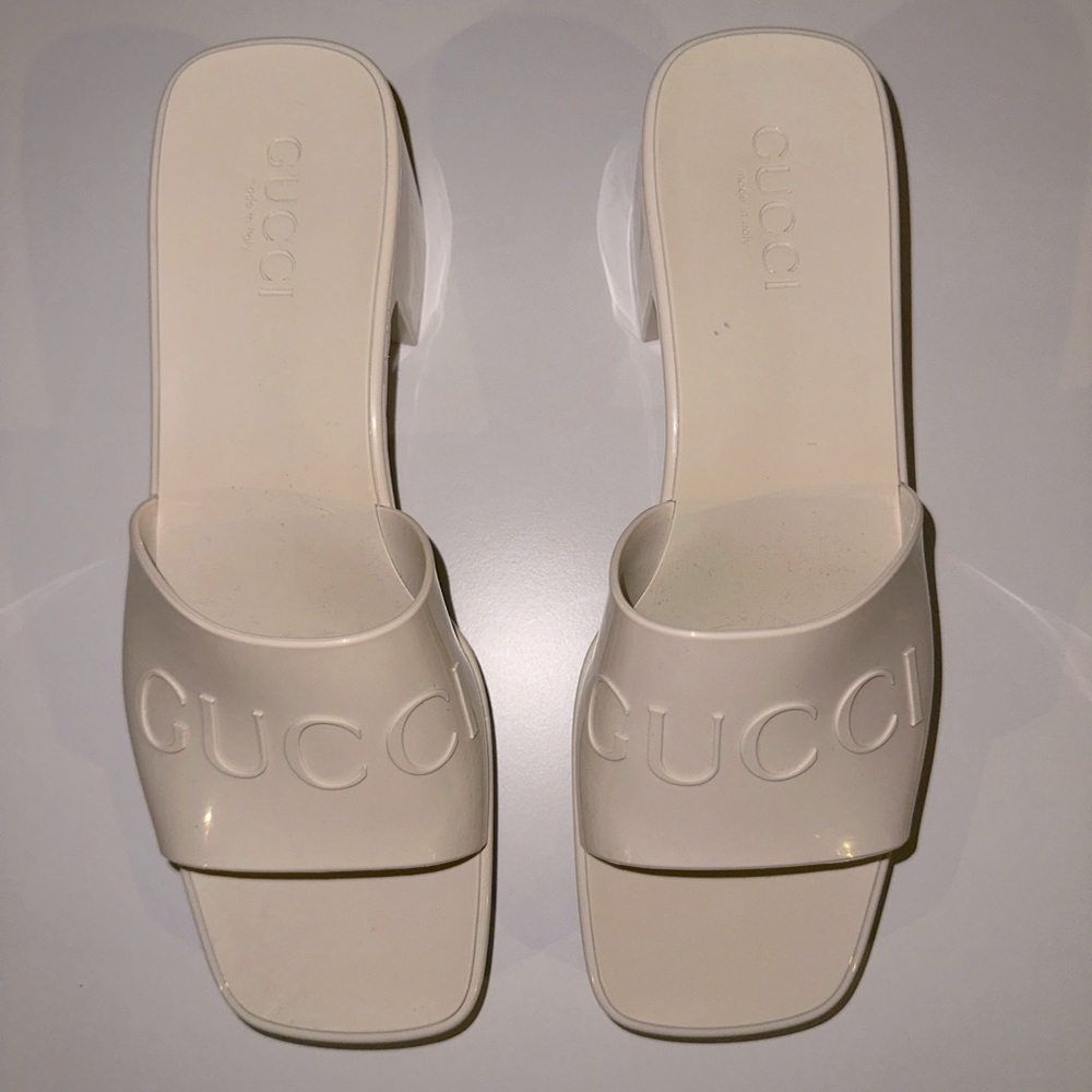 Gucci Rubber/Jelly Slides